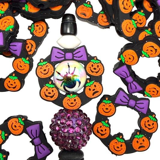 Pumpkin mode: ON Silicone Focal Beads