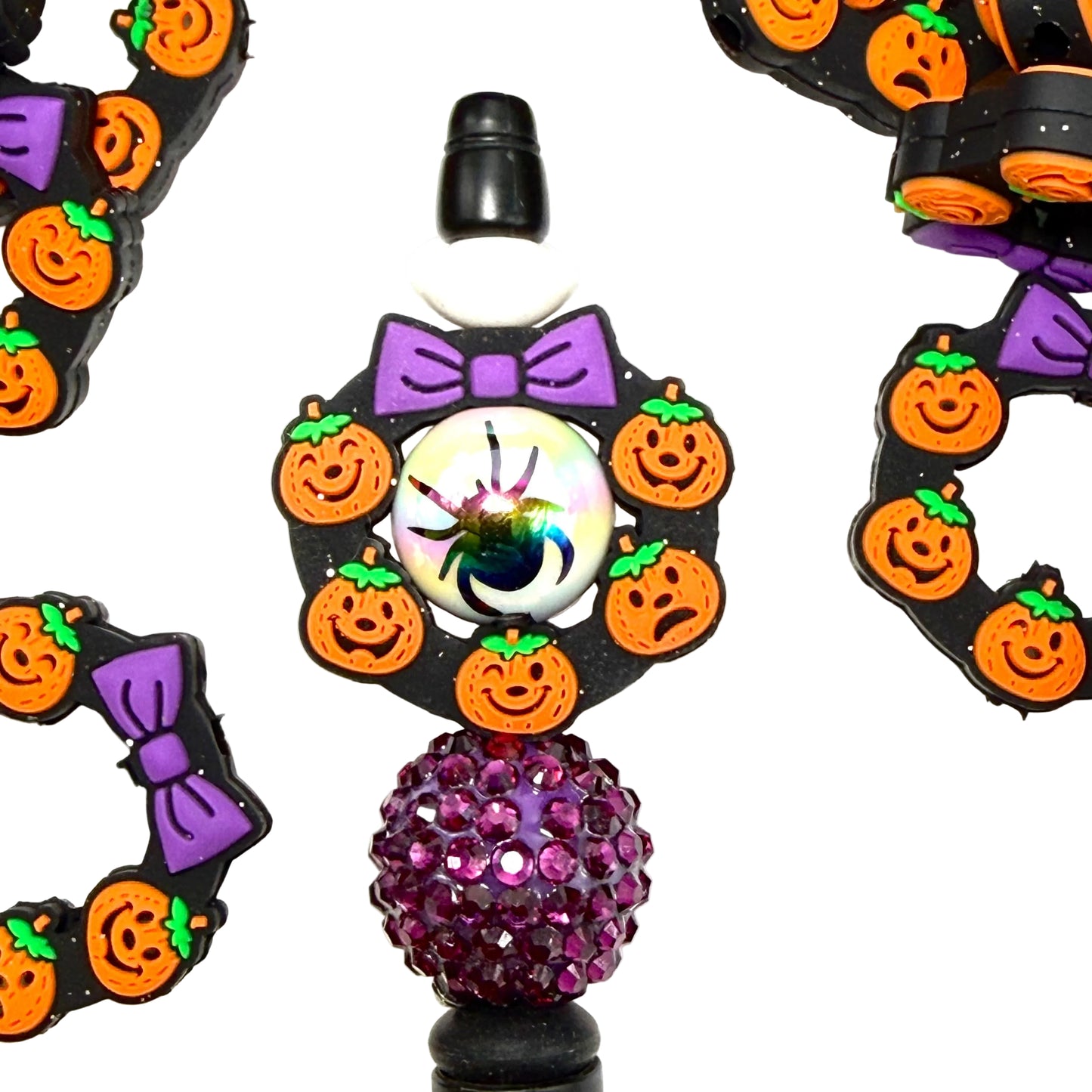 Pumpkin mode: ON Silicone Focal Beads