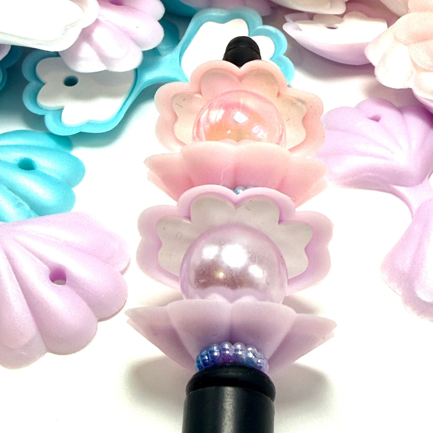 Ocean's Tiny Treasure Chest 3D Silicone Focal Beads