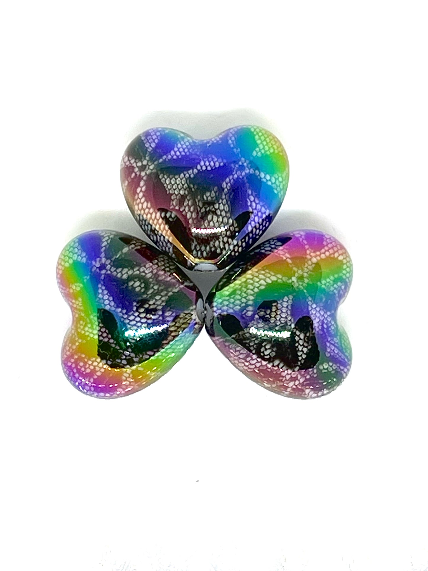 Heart Breaker Acrylic Beads