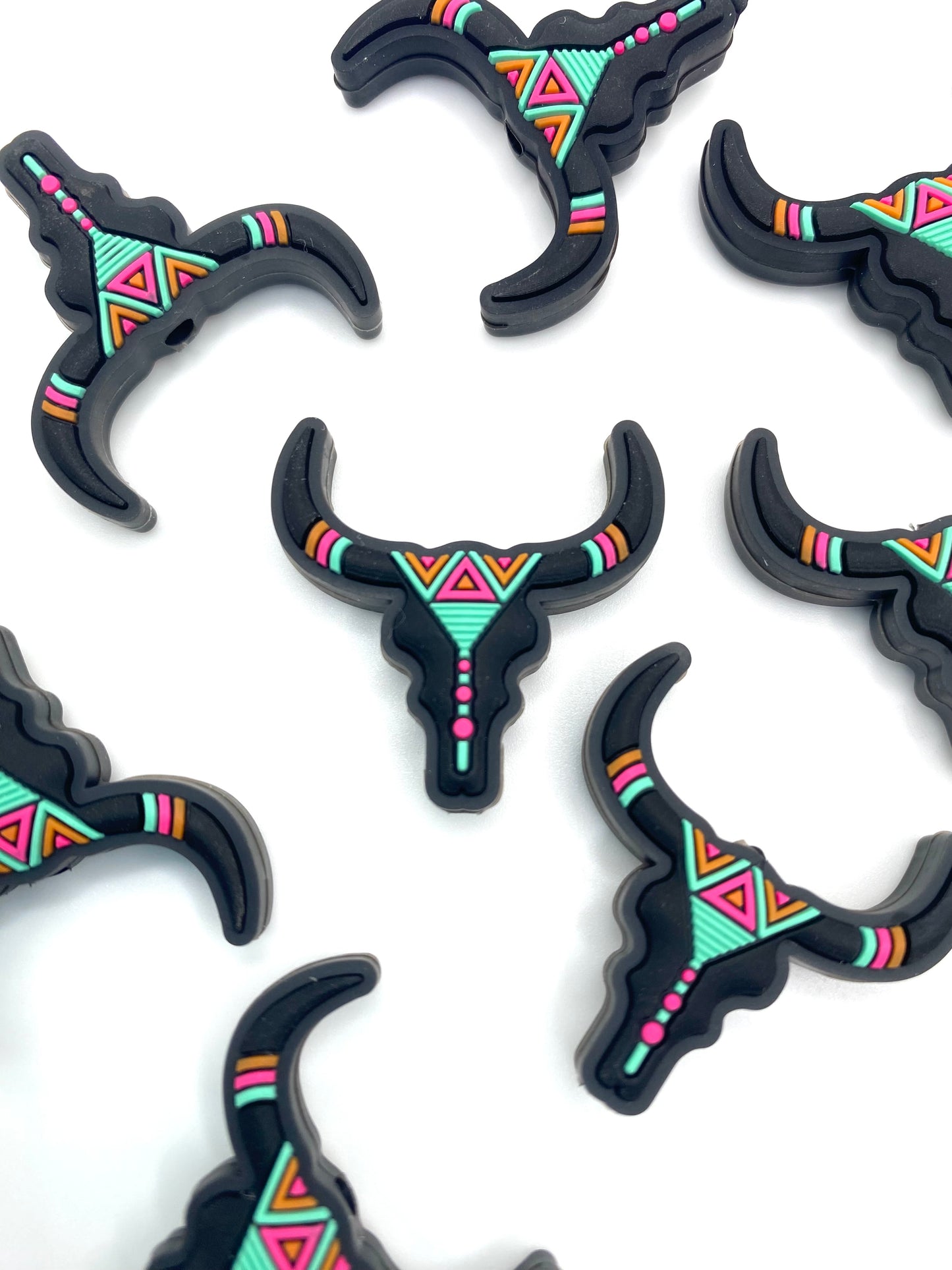 Bullseye Silicone Focal Beads
