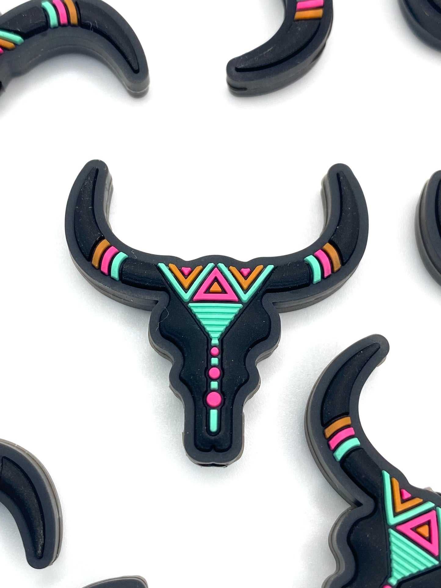 Bullseye Silicone Focal Beads