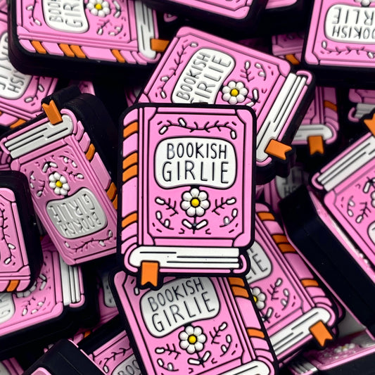 Bookish Girlie Silicone Focal Beads