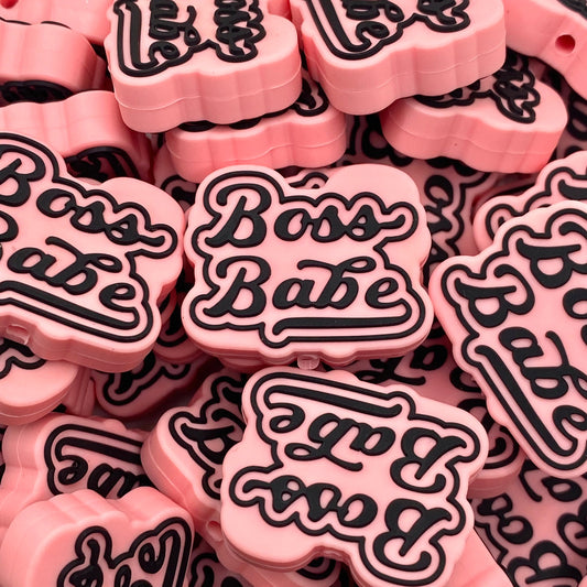 Boss Babe Silicone Focal Beads