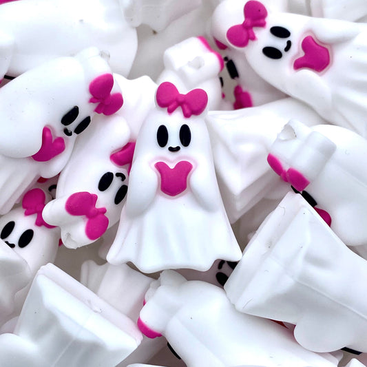 Booo-tiful 2.0 3D Ghost Silicone Focal Beads