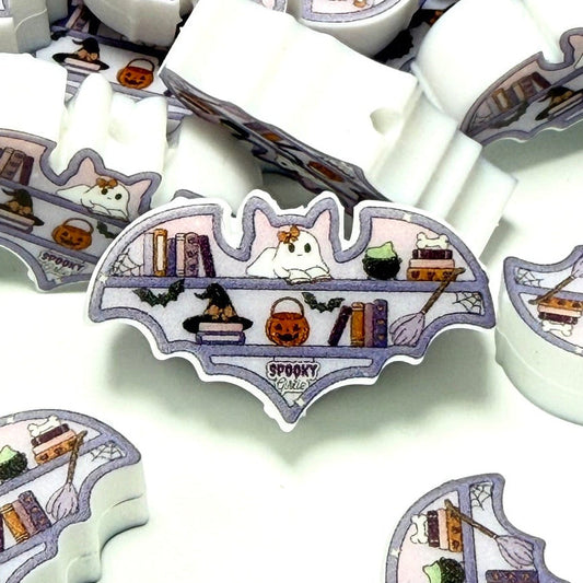 My TBR is Haunted 3D Printed Silicone Focal Beads - ECB Exclusive