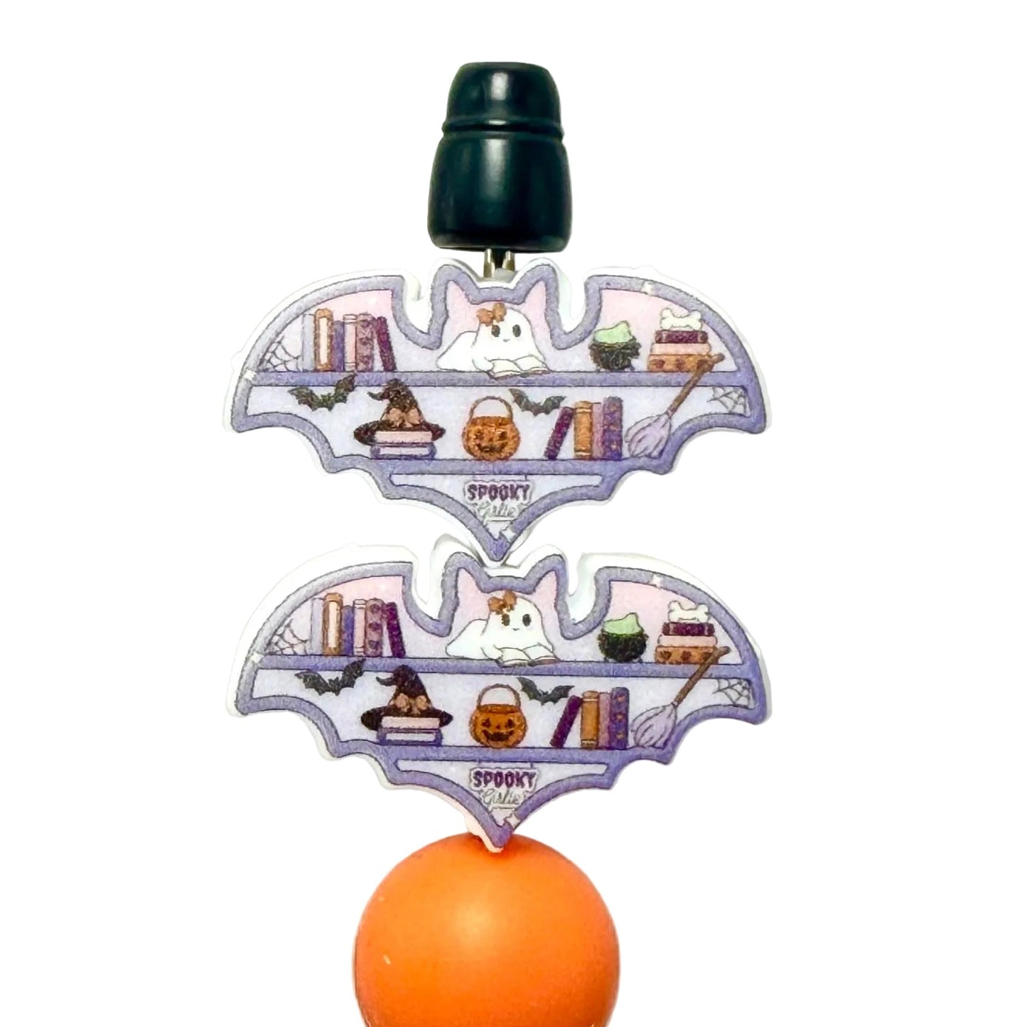 My TBR is Haunted 3D Printed Silicone Focal Beads - ECB Exclusive