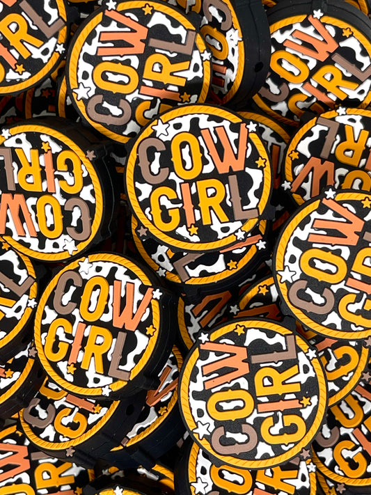 Get it Cow Girl Focal Beads | Cowgirl Beads | Colorful Beads | Beads for Pens