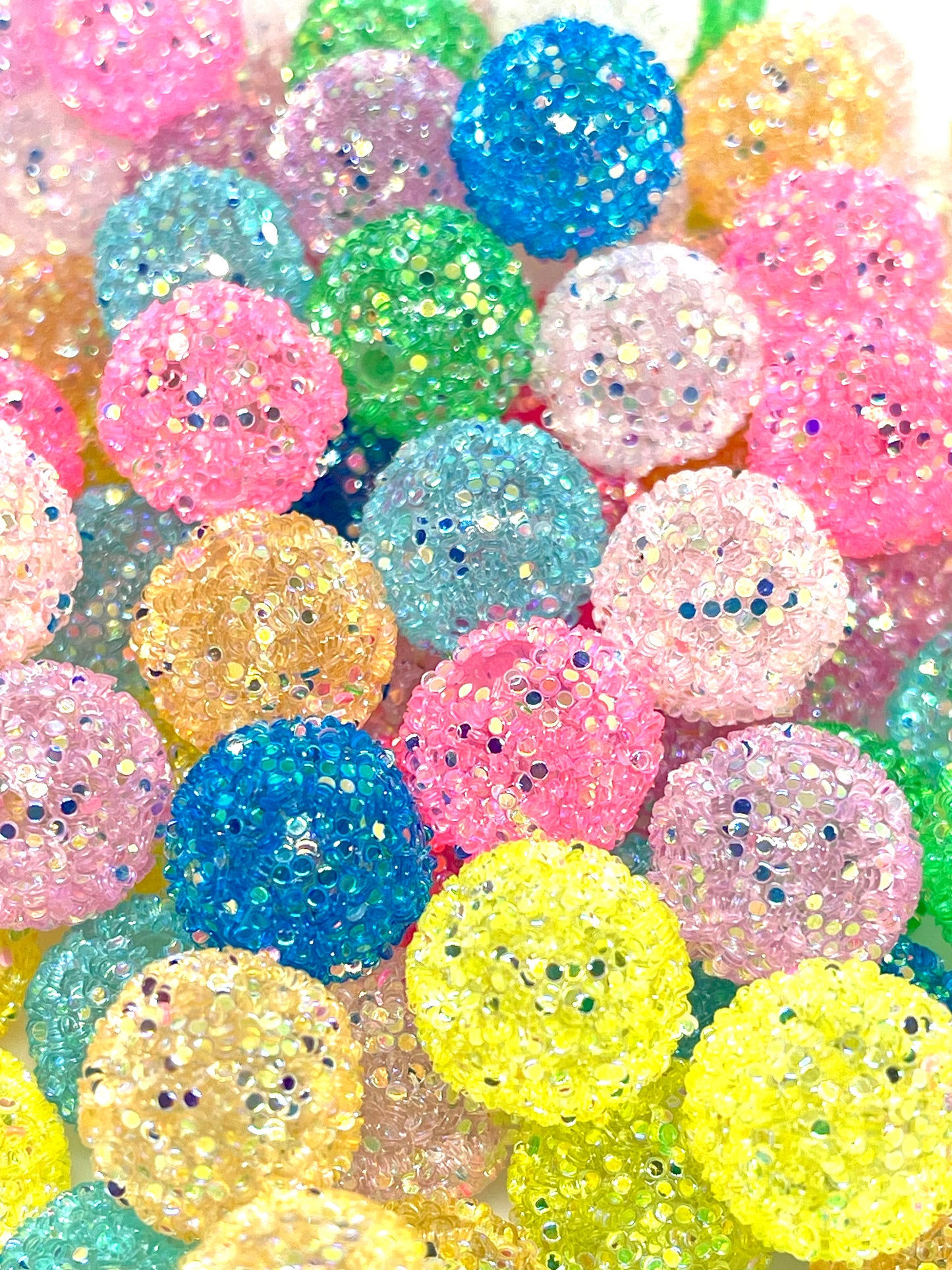 Gum Drop Acrylic Beads