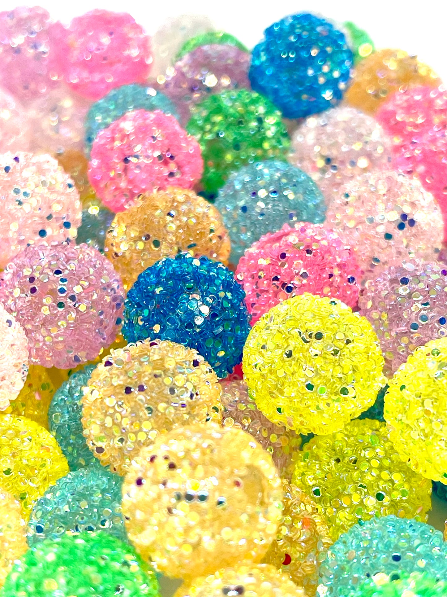 Gum Drop Acrylic Beads