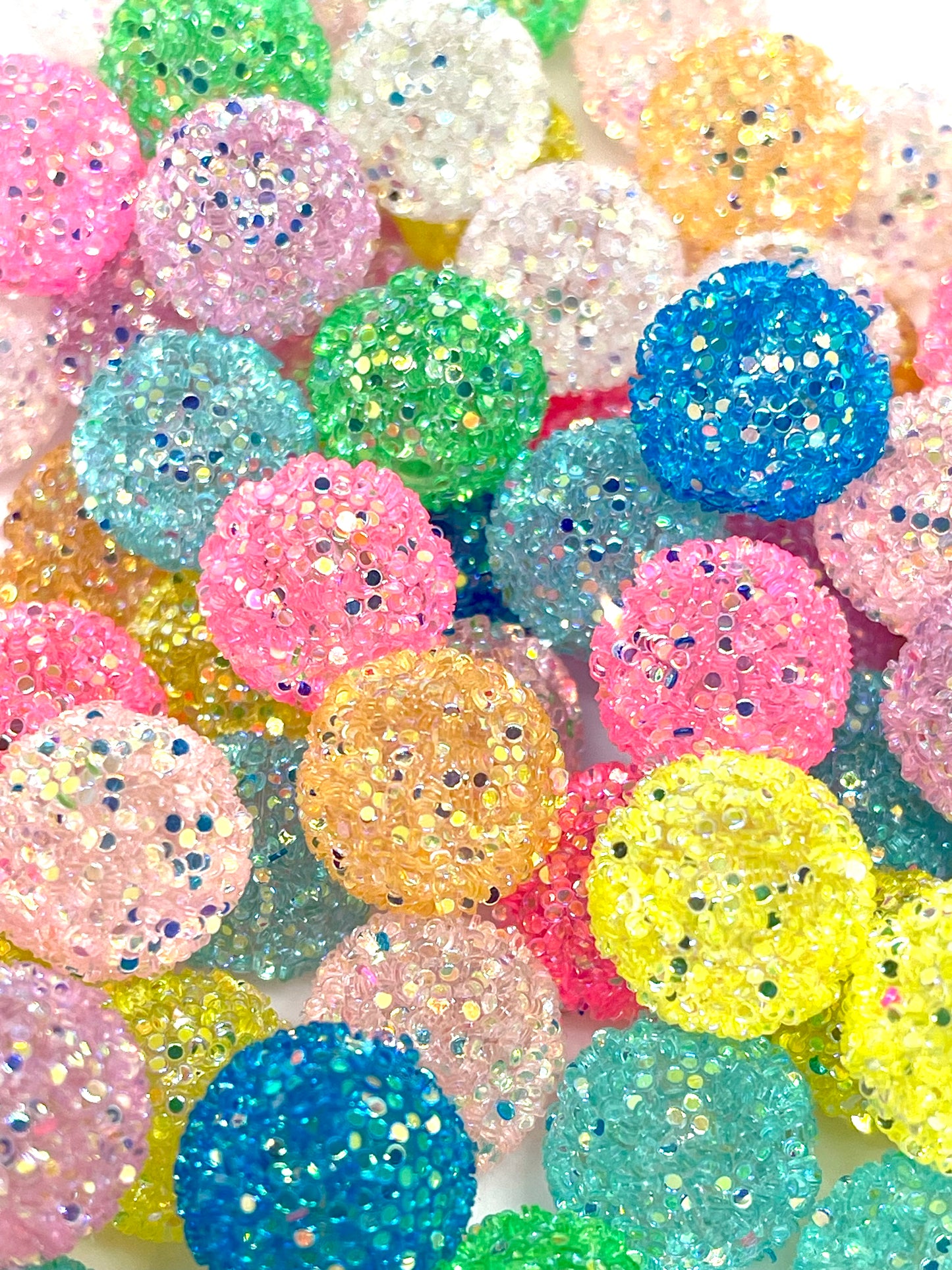 Gum Drop Acrylic Beads