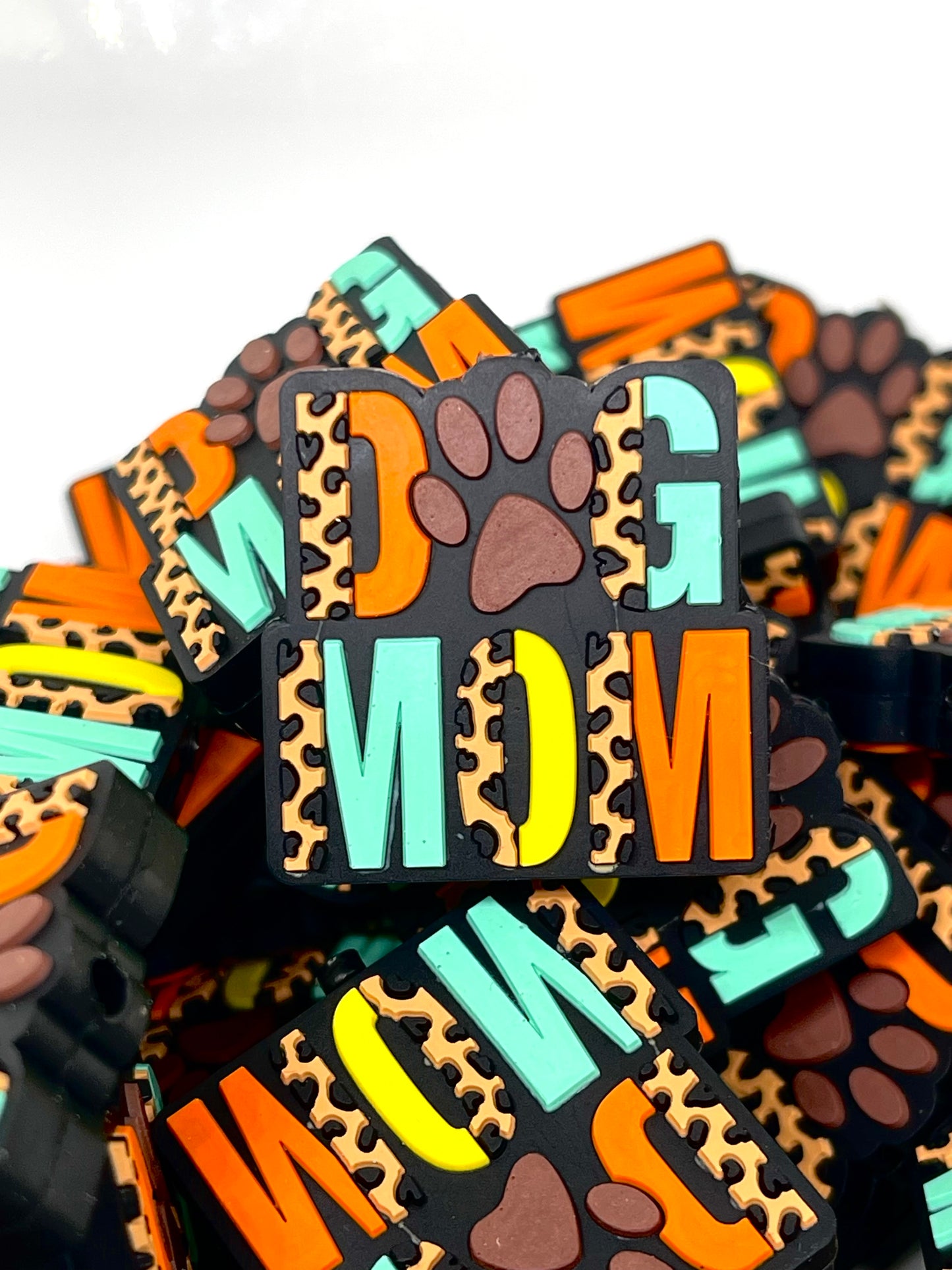 Dog Mom Focal Beads