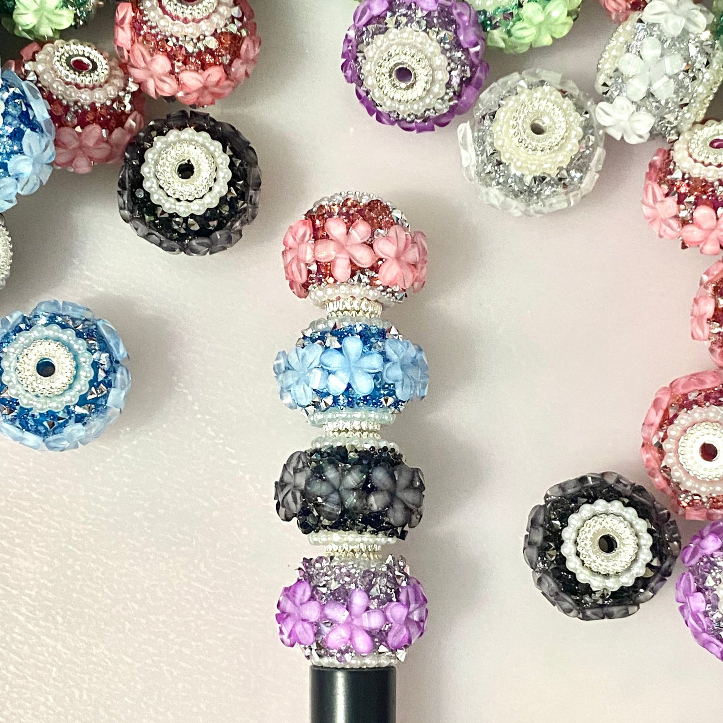 The Earth Laughs In Flowers 2.0 Rhinestone Fancy Beads