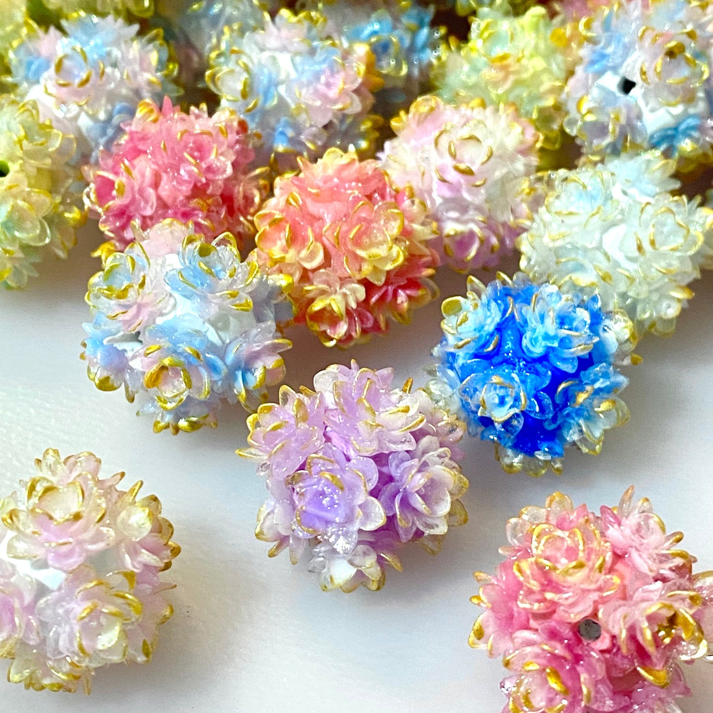 Flower Gleam & Glow Fancy Beads