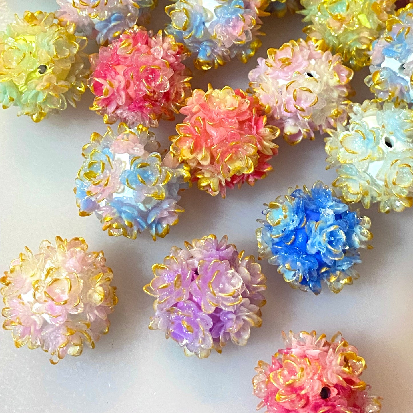 Flower Gleam & Glow Fancy Beads