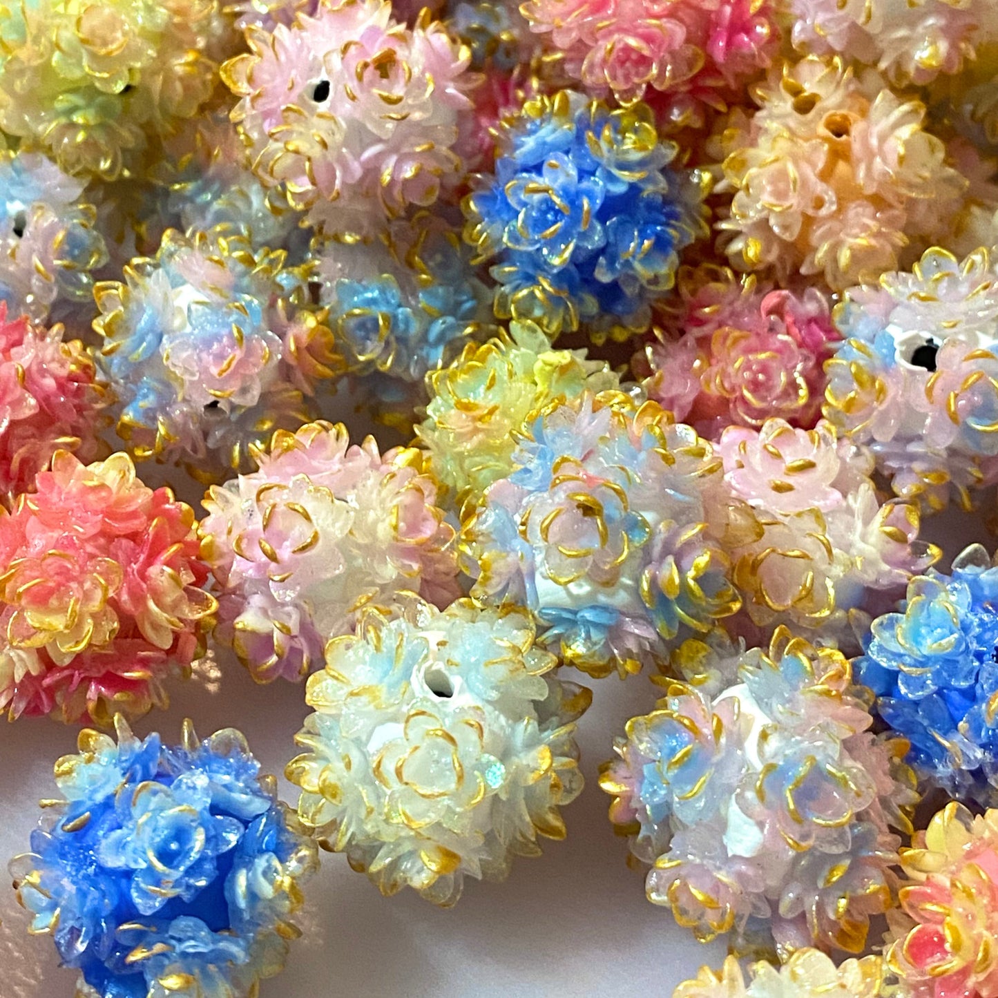 Flower Gleam & Glow Fancy Beads