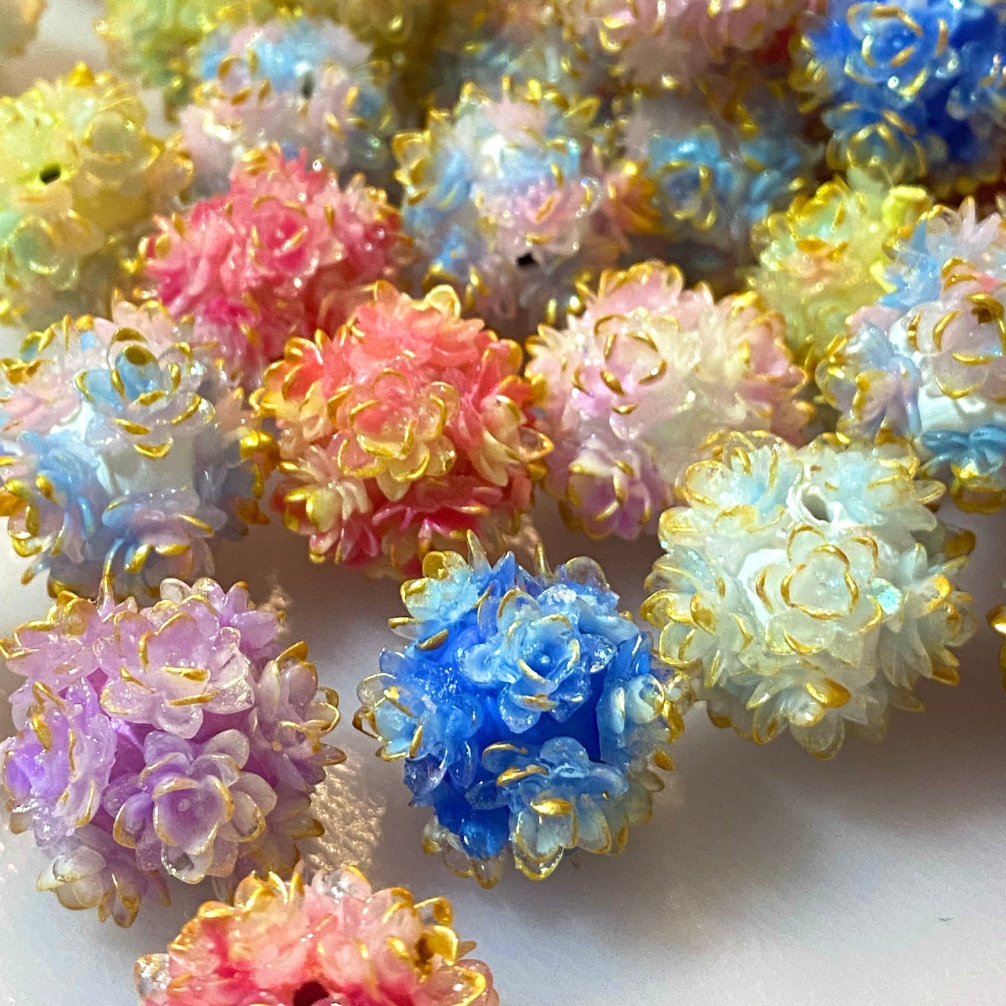 Flower Gleam & Glow Fancy Beads