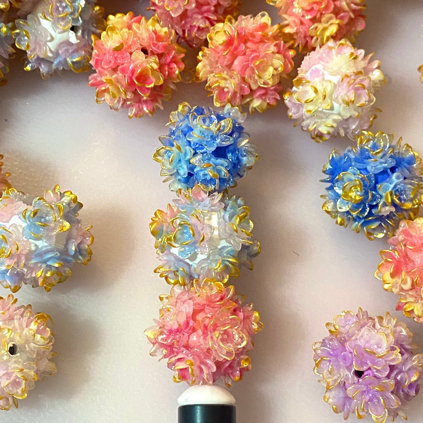 Flower Gleam & Glow Fancy Beads