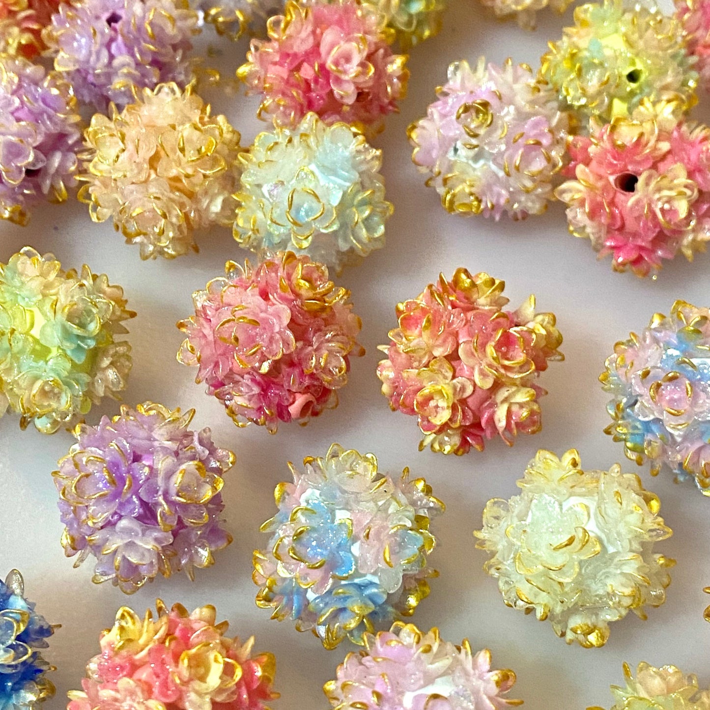 Flower Gleam & Glow Fancy Beads