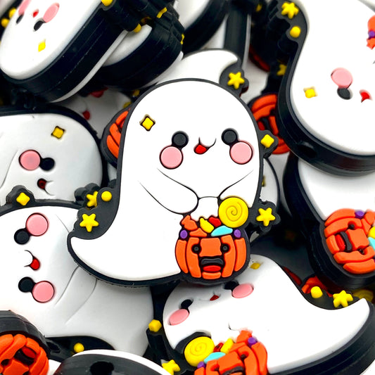 Cutest Boo Around PVC Focal Beads