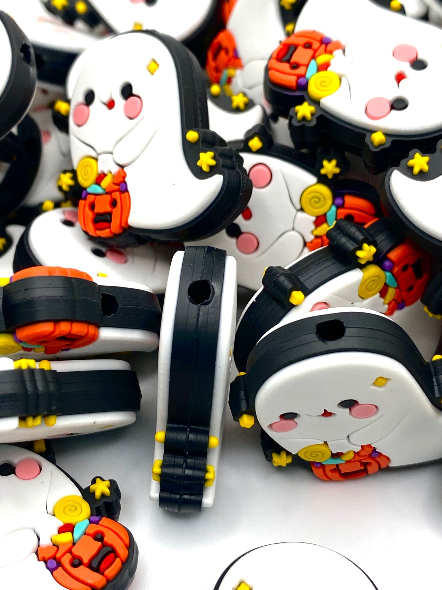 Cutest Boo Around PVC Focal Beads