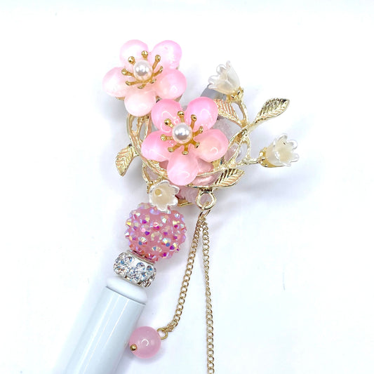 Kiss Me Under the Cherry Blossom Tree Fancy Beads