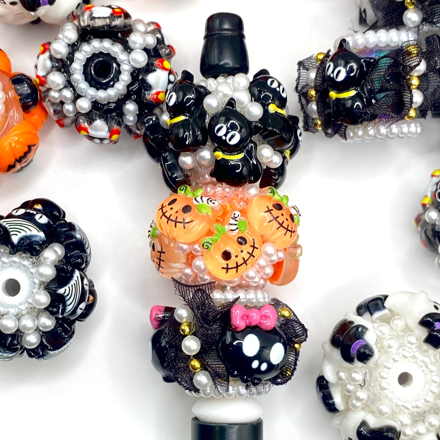 Happy Hunting Fancy Halloween Theme Beads