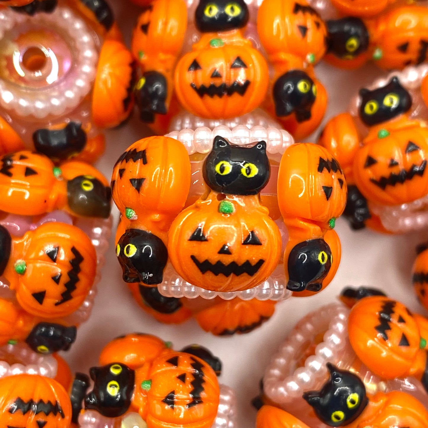 Happy Hunting Fancy Halloween Theme Beads