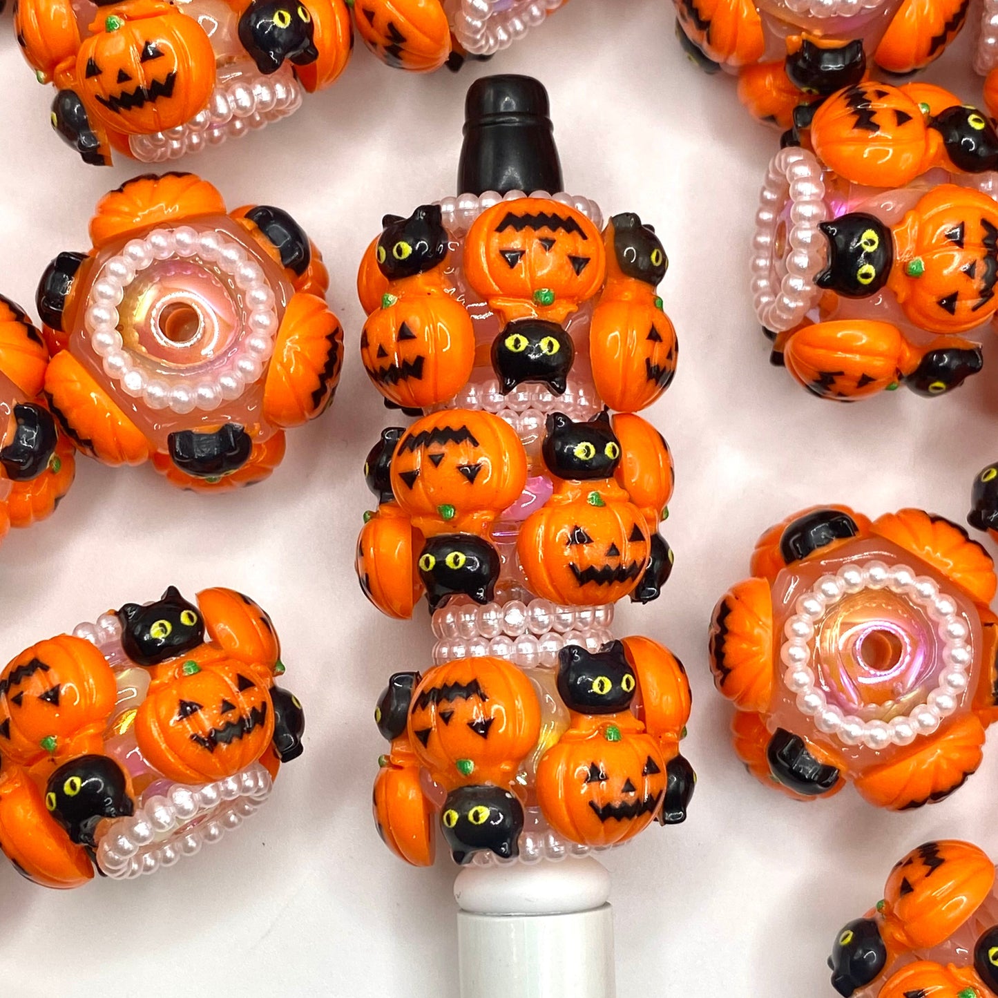 Happy Hunting Fancy Halloween Theme Beads