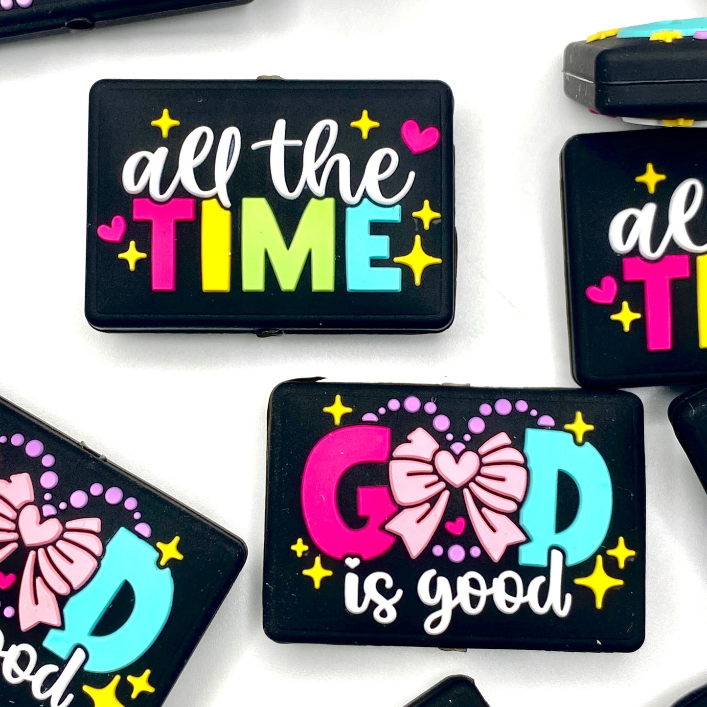 God is Good All the Time 2.0 Silicone Focal Beads