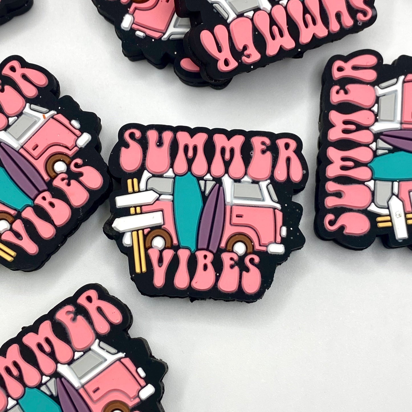 Summer Vibes Silicone Focal Beads