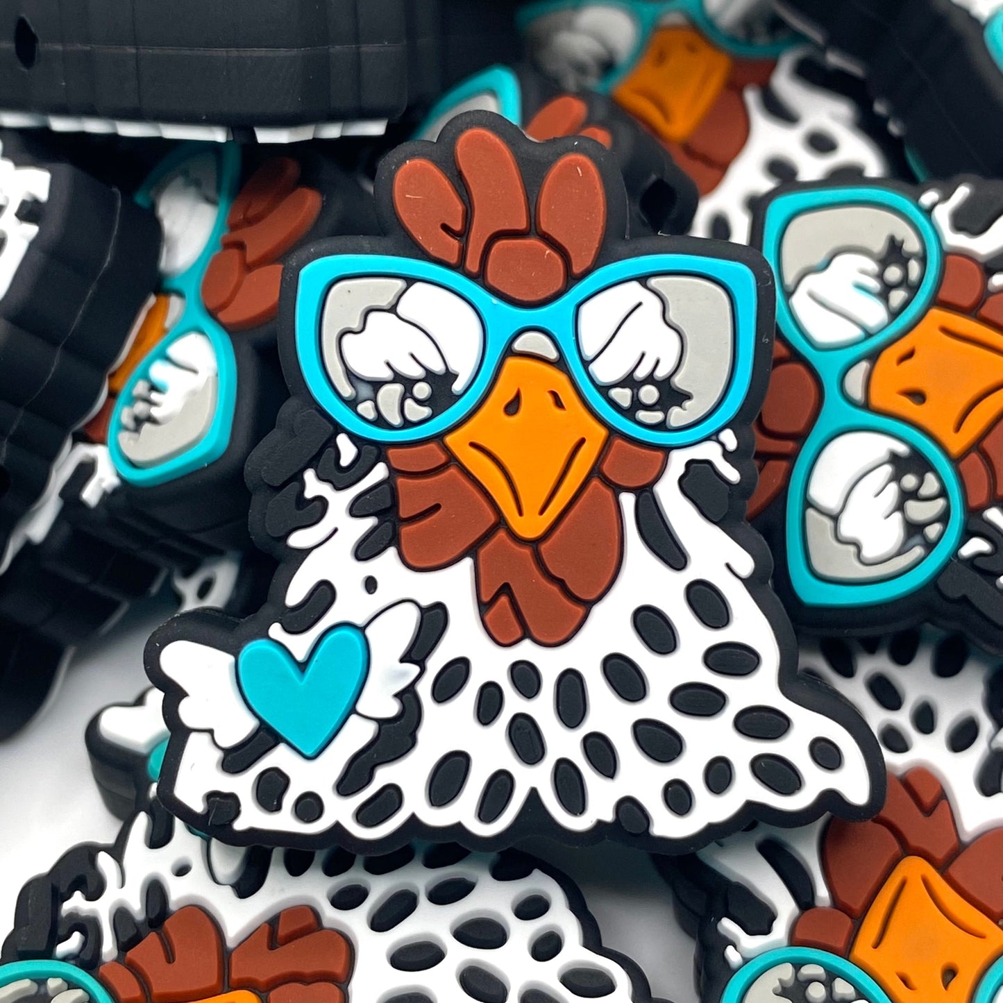Gobble 'Till You Wobble Silicone Focal Beads