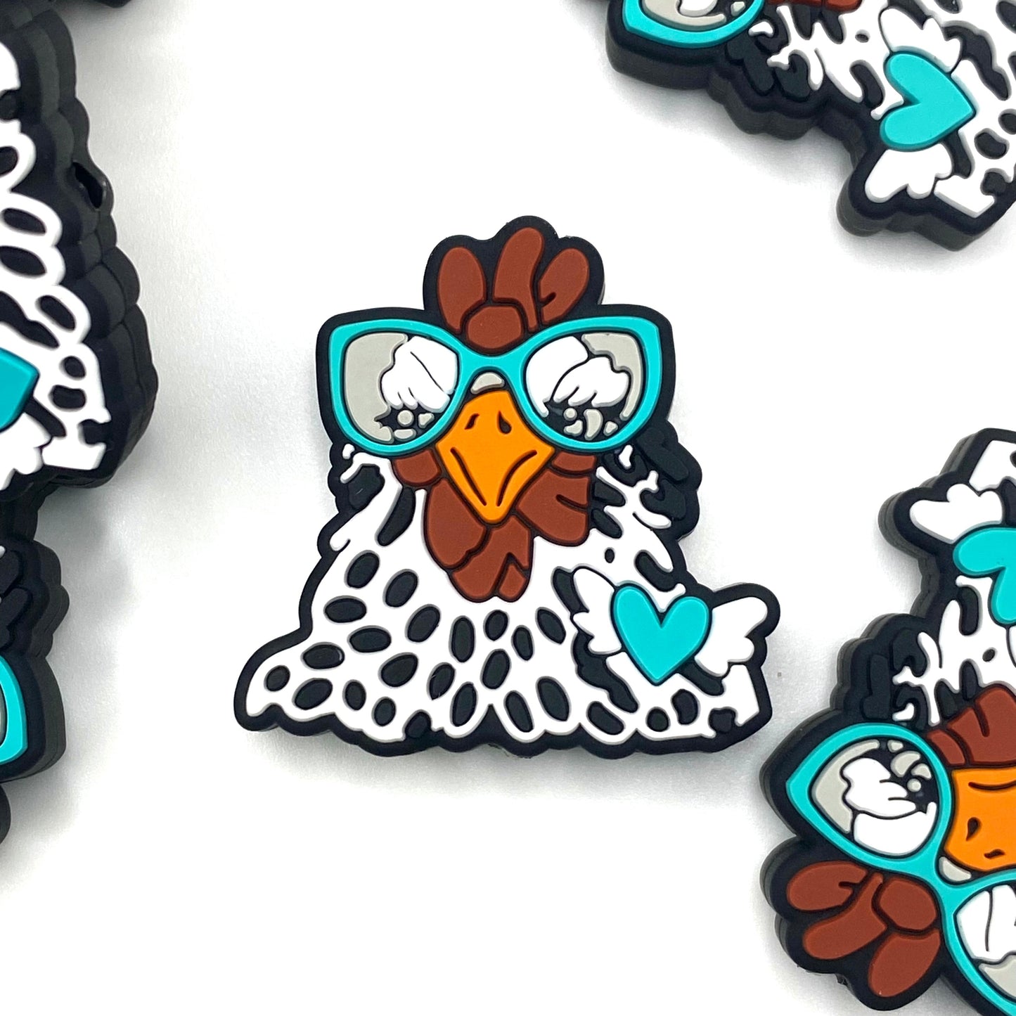 Gobble 'Till You Wobble Silicone Focal Beads