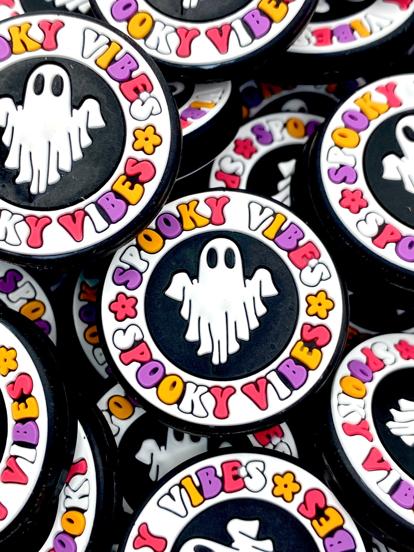 Spooky Vibes Silicone Focal Beads