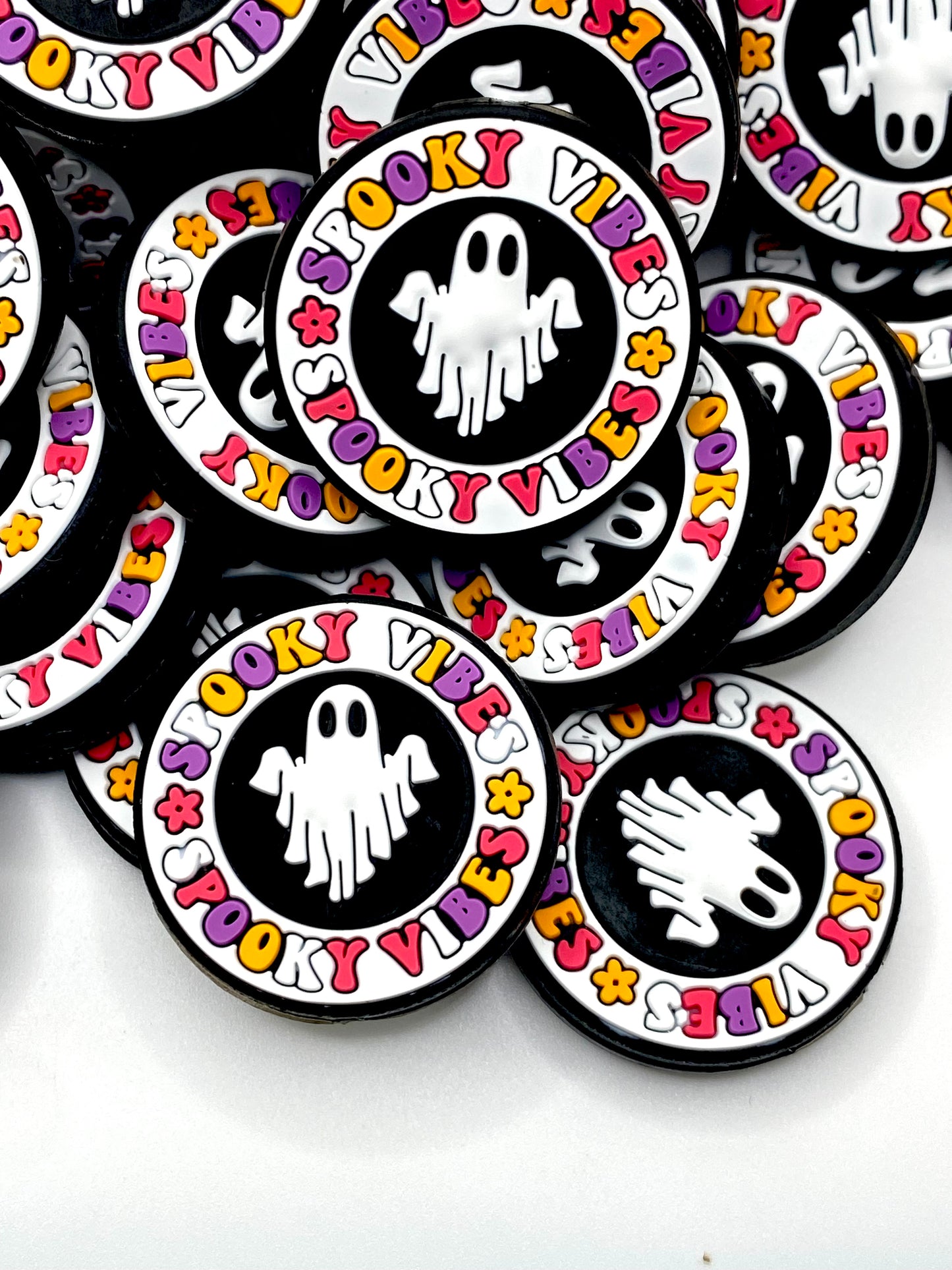 Spooky Vibes Silicone Focal Beads