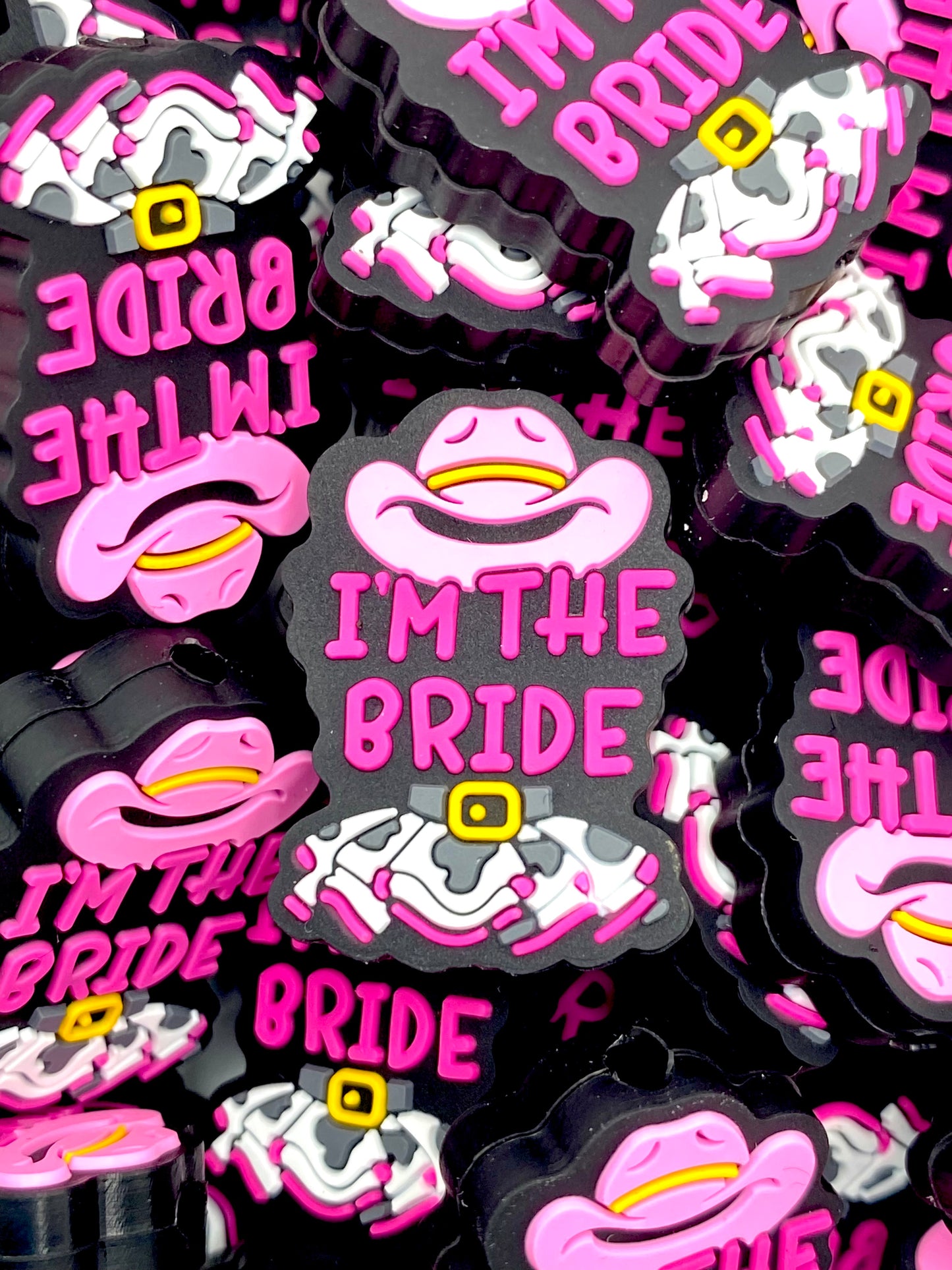 I'm The Bride Silicone Focal Beads