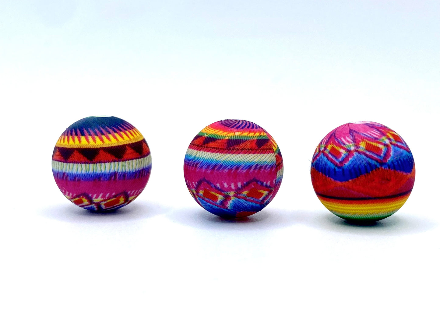 Color Up Your Life Printed Silicone Beads