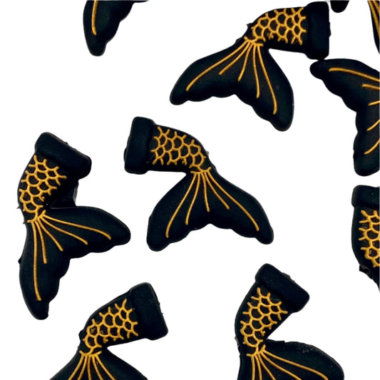 Be A Mermaid & Make Waves Silicone Focal Beads