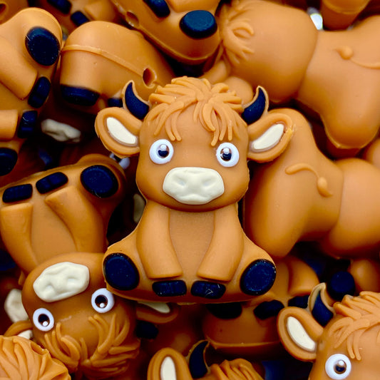 Hamburger Harry 3D Silicone Focal Beads