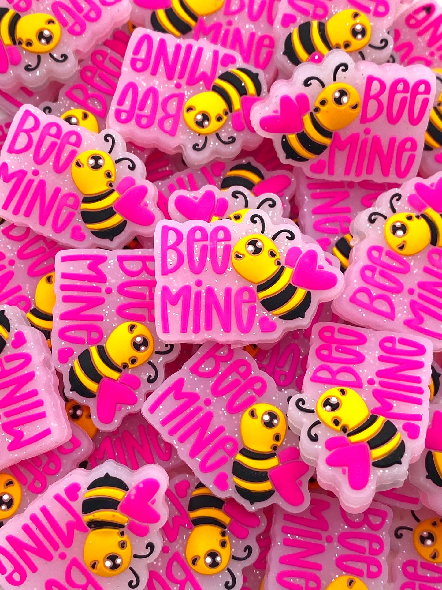 Bee Mine Silicone Focal Beads