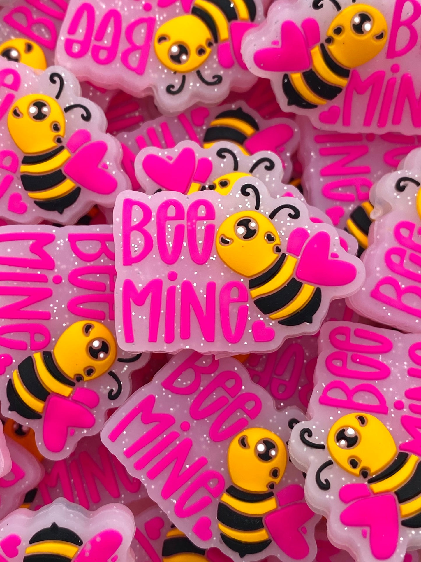 Bee Mine Silicone Focal Beads