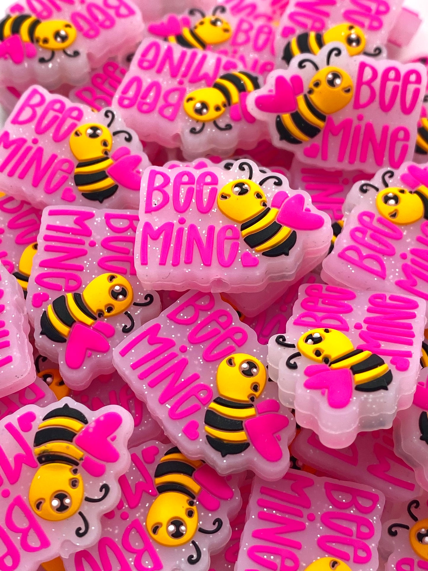 Bee Mine Silicone Focal Beads