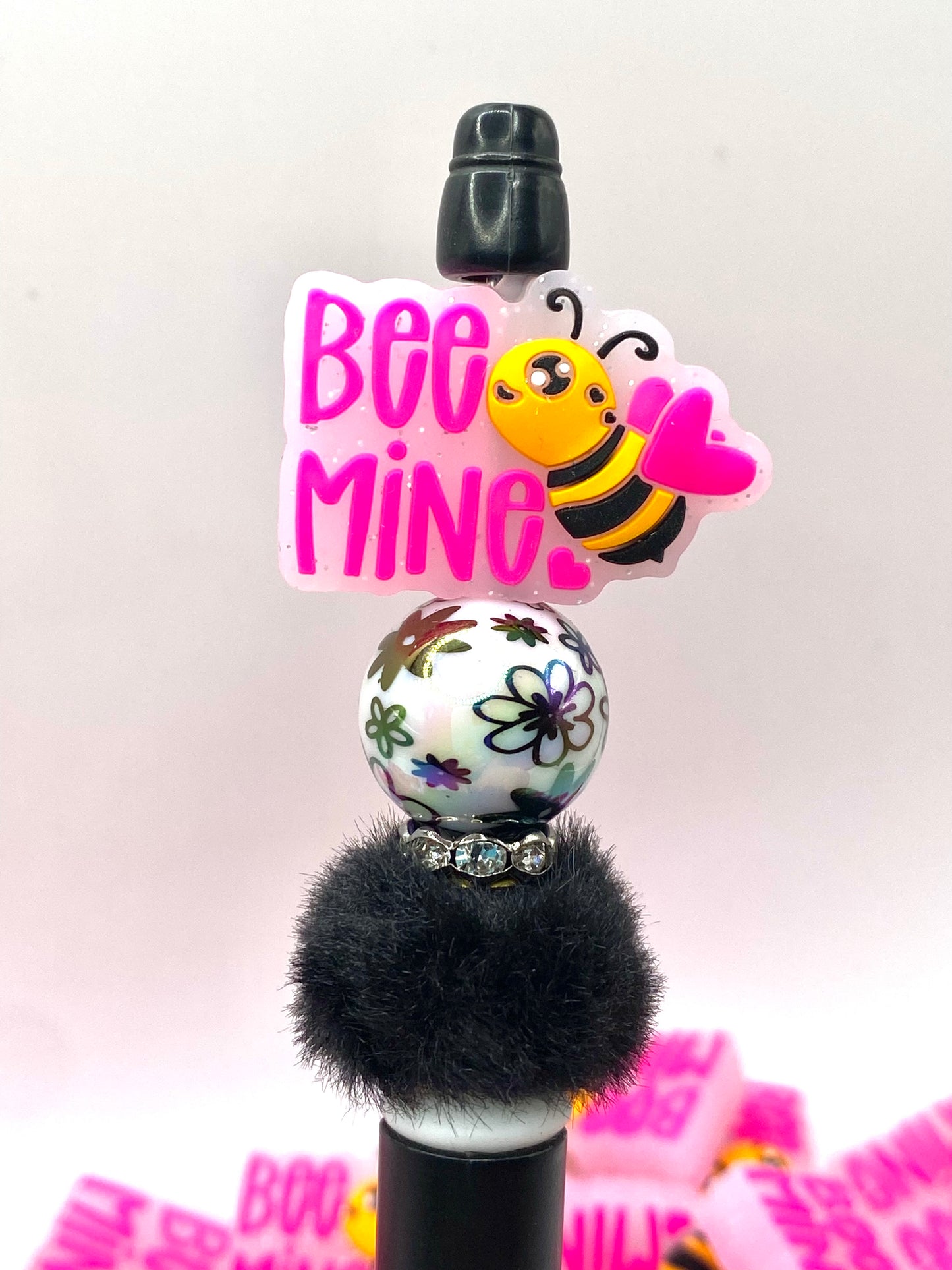 Bee Mine Silicone Focal Beads