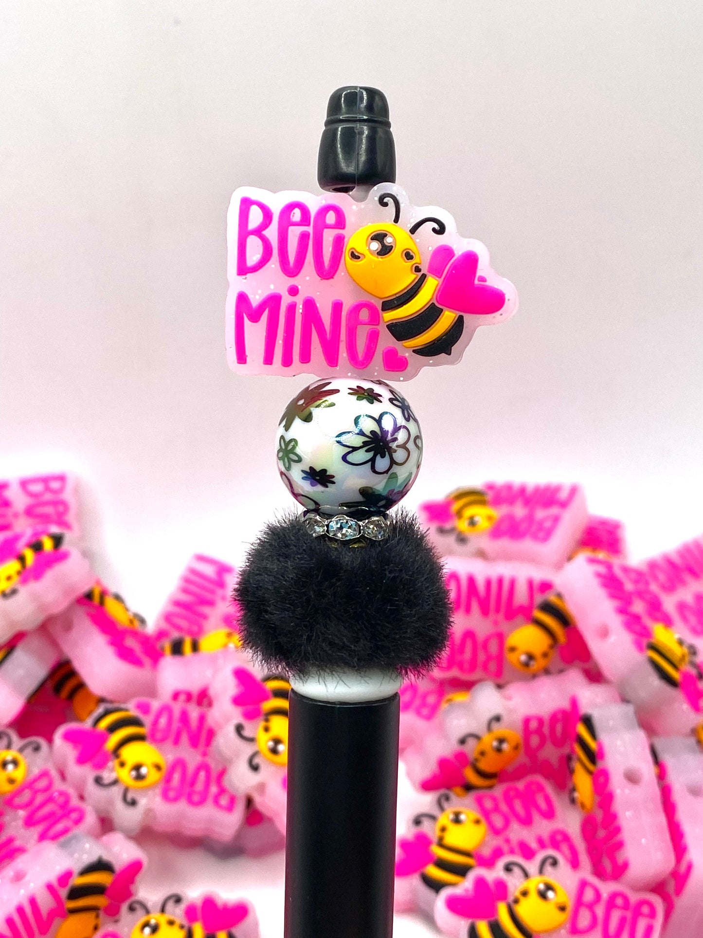 Bee Mine Silicone Focal Beads