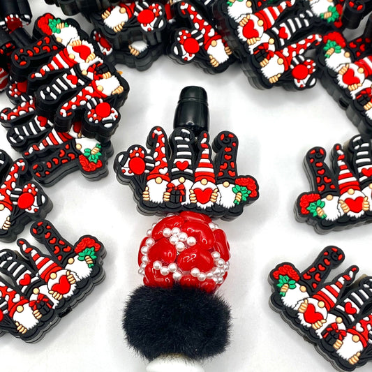 Love The Gnome You're With Silicone Focal Beads