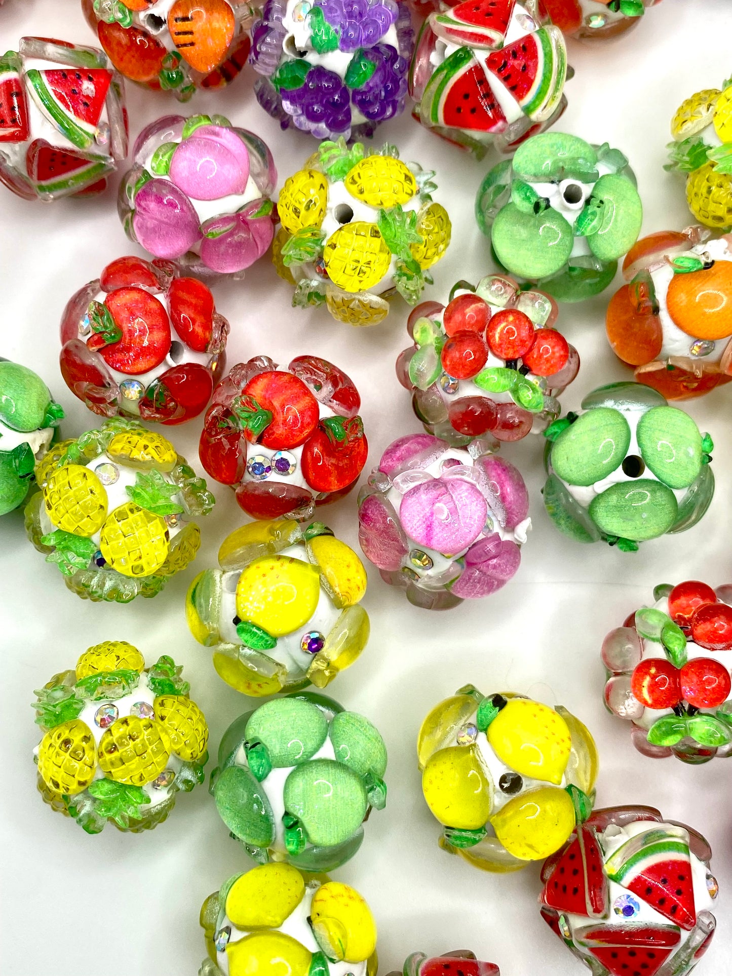 Fruit Vibes Fancy Polymer Clay Beads
