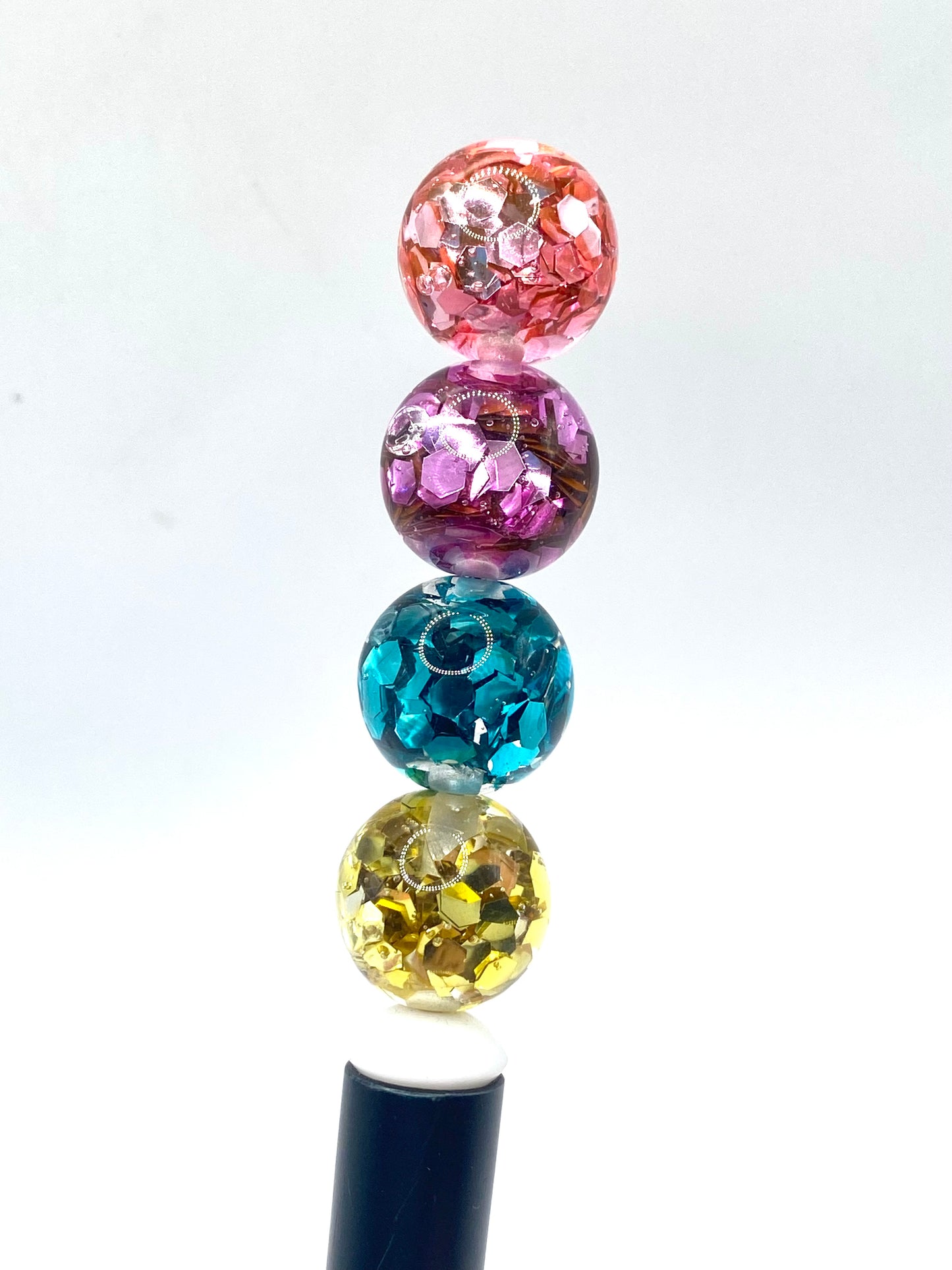 I Don't Sweat, I Sparkle Acrylic Beads