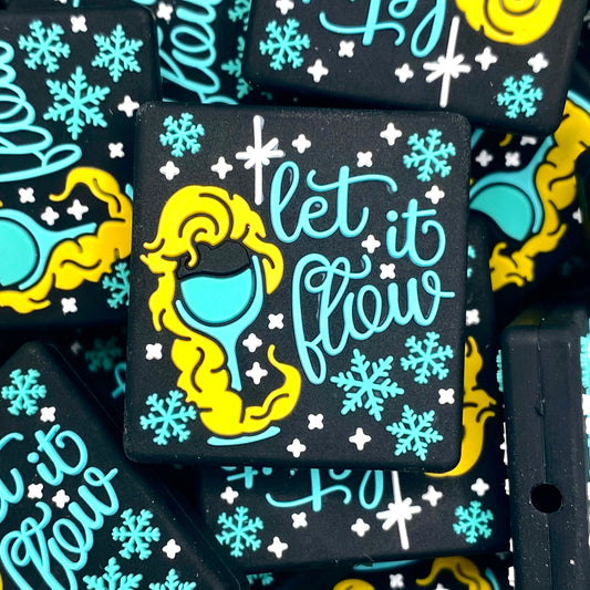 Let It Flow Silicone Focal Beads