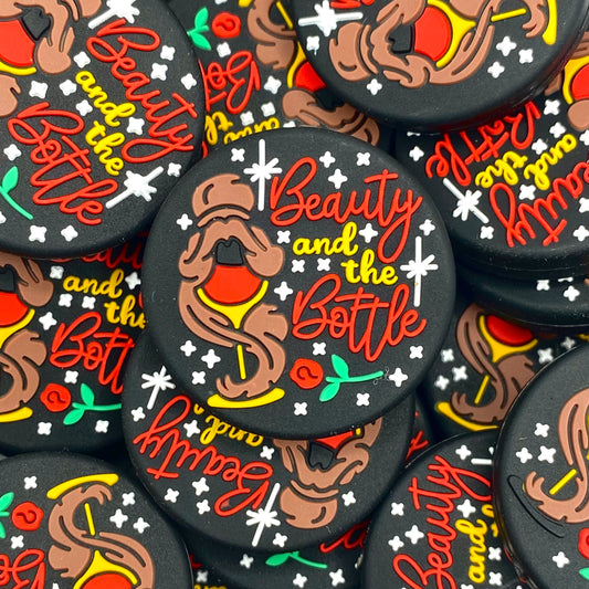Beauty & The Bottle Silicone Focal Beads