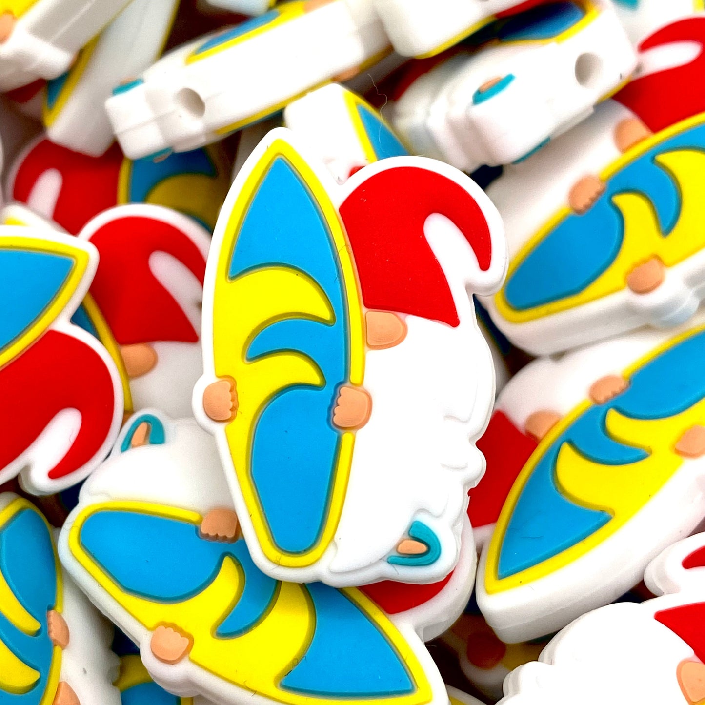 Surfer Gnomes Silicone Focal Beads